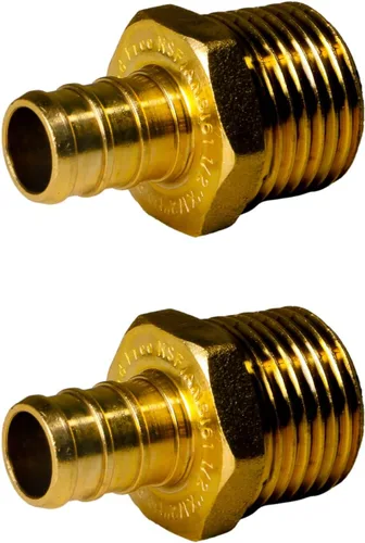 Miniatura 7 de XFITTING 1 pulgada Pex x 1 pulgada Adaptador Femenino NPT, 23-4-3=2X, 2 Piezas