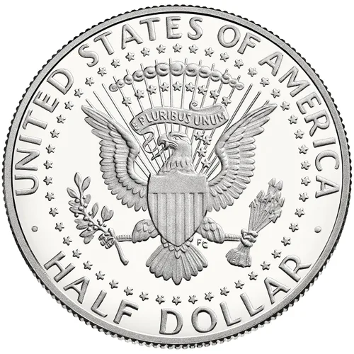 Miniatura 2 de 2014 S 2014 Plata Proof Kennedy Medio Dólar DCAM Medio Dólar US Mint