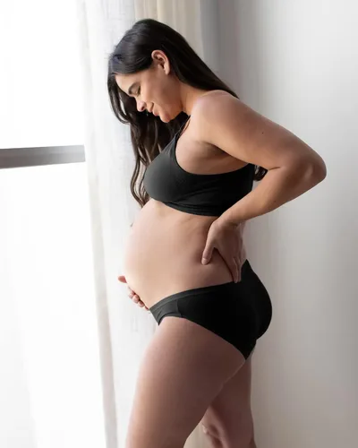 Miniatura 5 de Kindred Bravely Ropa interior de bikini de algodón distintivo Paquete múltiple de bragas de maternidad y posparto