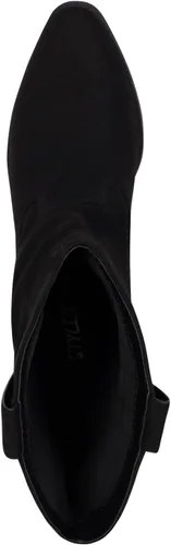 Miniatura 6 de STYLISH S ONYX - Botas de tacón alto para mujer, con tacón apilado, punta puntiaguda, media pantorrilla