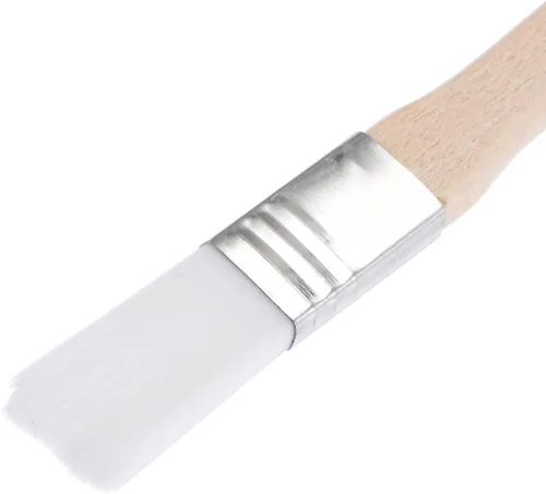 Miniatura 3 de uxcell 36 pinceles de pintura de 5.3 pulgadas de ancho con cerdas de nailon suave con mango de madera para pared, gabinetes, cercas blancas