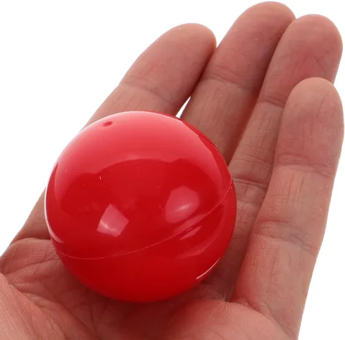 Miniatura 8 de Vaguelly 25 bolas de lotería de plástico huecas para rifas de bingo de 1.57 pulgadas de diámetro, bolas de juego de actividades de mesa para dibujos