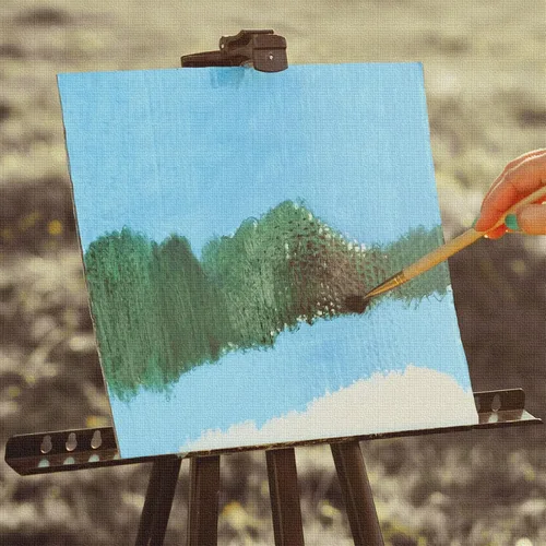 Miniatura 6 de Paquete de 100 paneles de lienzo de pintura a granel, paquete de arte para el aula, lienzos pequeños para estudiantes de aula, pintores