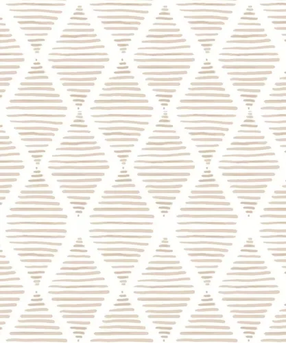 Yun-aeon Papel tapiz de 17.7 x 120 pulgadas, diseño de rayas blancas y beige, papel de contacto moderno de diamante, geométrico, extraíble,