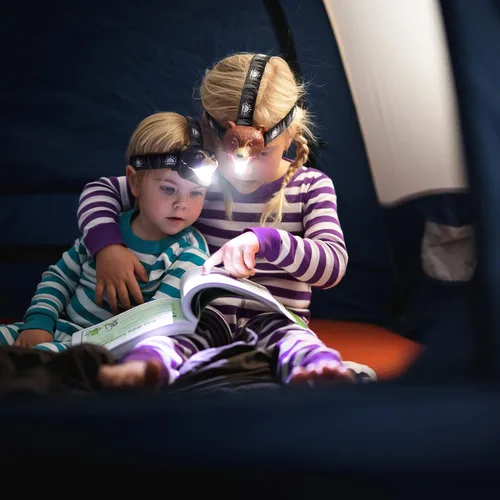 Miniatura 4 de Big Discoveries Bear Linterna Frontal LED - Linternas Frontales de Oso para Niños Múltiples Estilos Disponibles Linterna Frontal de Juguete