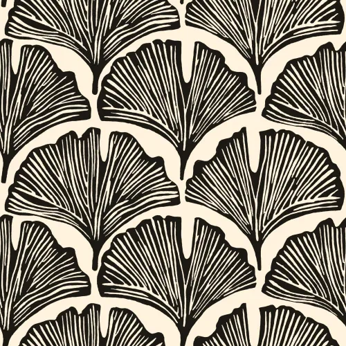 Tempaper x Novogratz Papel Tapiz Removible de Despegar y Pegar Cebra Palmera Pluma Negra, 20.5 pulgadas x 16.5 pies, Hecho en EE.UU Negro cebra
