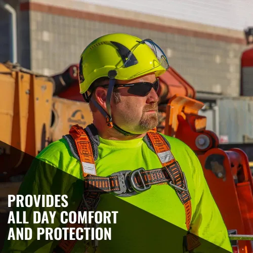 Miniatura 5 de Malta Dynamics Casco de Seguridad Tipo APEX 2 – Cascos de Seguridad Duros Conformes con OSHA y ANSI Z89.1 para Trabajadores de Construcción y Casco