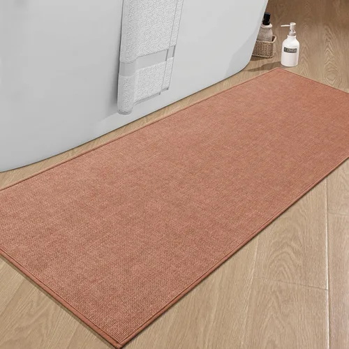 Miniatura 15 de chakme Alfombras de Baño 24x17, Alfombra de Baño Ultra Delgada Antideslizante Pequeña de Secado Rápido Absorbente para Piso de Baño