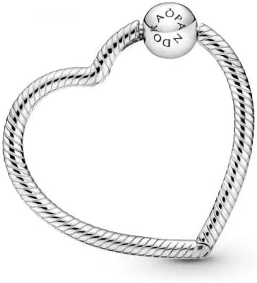 Miniatura 2 de PANDORA Pandora Moments - Colgante de corazón de plata de ley 925 - 399505C00, Plata esterlina