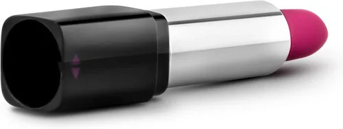 Miniatura 5 de Blush Rose - Vibrador de lápiz labial - Discreto mini masajeador personal vibrador - Punta suave de satén - Silencioso tamaño de bolsillo de 4