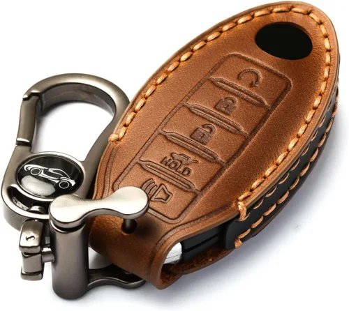 Miniatura 11 de Funda para llavero de automóvil, funda suave de protección completa compatible con Nissan X-Trail Rogue Altima Quest Pathfinder Sentra Patrol CIMA