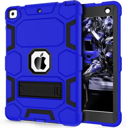 Miniatura 11 de CCMAO Funda para iPad de 6ª/5ª generación (9.7 pulgadas, 2018/2017), iPad Air de 2ª generación (2014) con soporte, funda protectora híbrida a prueba