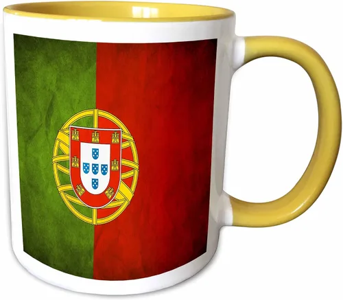 Miniatura 11 de 3dRose Taza de café, tamaño – 11oz – Banderas de la bandera de Portugal – divertido regalo de taza de café