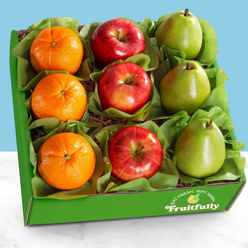 Miniatura 2 de A Gift Inside Trío Frutal Deluxe Cesta de Regalo de Frutas