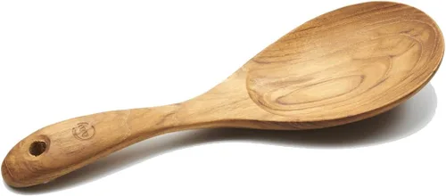 Miniatura 10 de Utensilios de madera de teca FAAY, cuchara y espátula saludables de madera de teca de alta resistencia a la humedad para utensilios de cocina