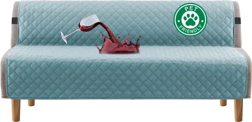 Miniatura 47 de Turquoize Funda 100% Impermeable para Sillón de Ala Fundas para Sillón de Ala con Brazos Protector de Silla Sofá Protector Triple Antideslizante