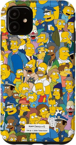 Miniatura 8 de The Simpsons Springfield Characters Print - Carcasa para iPhone 17