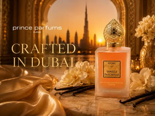 Miniatura 4 de Prince Parfums Dubai - Story of Vanille Pachuli para mujer - 3.4 onzas - Extrait de Parfum - Atractiva fusión floral de vainilla, pachulí y haba