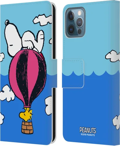Miniatura 34 de Head Case Designs Funda de piel con licencia oficial de Peanuts Snoopy & Woodstock Balloon Halfs and Laughs para Apple iPhone 7/8/SE 2020 y 2022