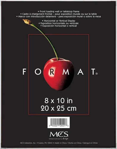 Miniatura 2 de MCS Marco de formato Room Essentials - 8.5x11' (negro)