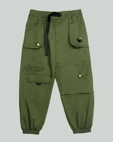 Miniatura 5 de Niepce Inc Pantalones cargo japoneses para hombre con correas