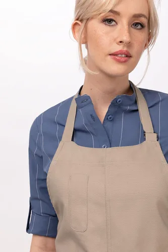 Miniatura 7 de Chef Works Delantal unisex Logan Bib