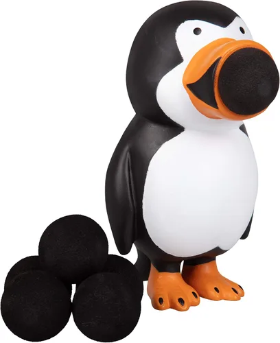 Miniatura 12 de Hog Wild Juguete Lanzador de Pelotas Alce - Relleno de Media Navideña Incluye 4 Pelotas de Espuma Suave - Aprieta para Lanzar Pelotas con Aire hasta