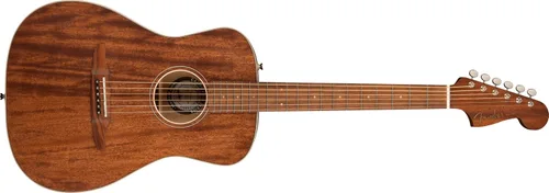 Miniatura 9 de Fender Malibu Player Guitarra Electroacústica, Natural, Diapasón de Nogal