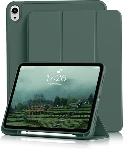 Miniatura 22 de Kenke Funda magnética desmontable para iPad A16/10ª generación de 11/10.9 pulgadas 2025/2022, funda magnética desmontable para iPad con soporte