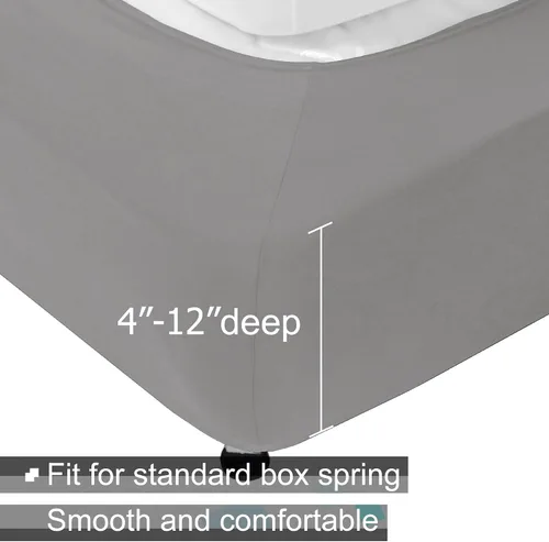 Miniatura 2 de Alyvia Spring - Funda para box de cama Plata