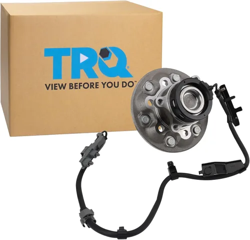 Miniatura 64 de TRQ Cojinete de rueda delantera y conjunto de cubo con sensor ABS compatible con Toyota Sequoia 2008-2022 Tundra 2007-2021