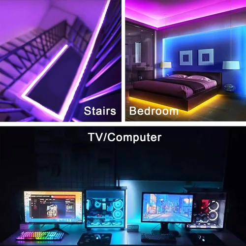 Miniatura 5 de BZONE Controlador de luz de tira LED (control remoto IR de 44 teclas)