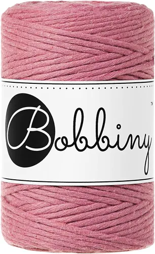 Miniatura 39 de Bobbiny Cordón de macramé de una sola capa para bebé de 0.069 pulgadas (100% algodón reciclado)