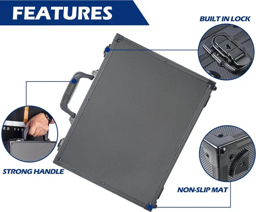 Miniatura 5 de D DACCKIT Top Loaders - Caja de almacenamiento – Estuche rígido para 3 x 4 pulgadas, 35 puntos para tarjetas comerciales y tarjetas deportivas