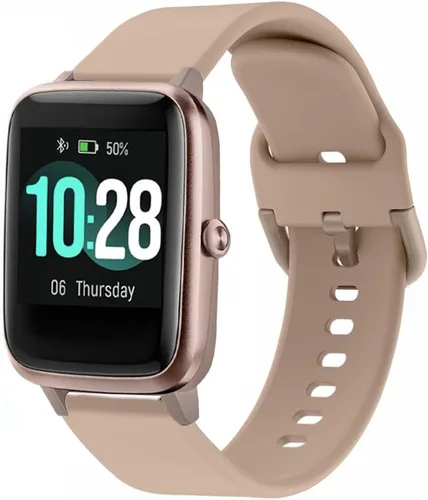 Miniatura 11 de ViCRiOR Bandas compatibles con ID205L Smart Watch, 0.79 pulgadas de liberación rápida de silicona suave sin decoloración, patrón impreso floral