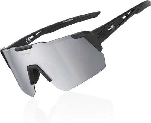 Sports Polarized Sunglasses, UV 400 Protection Sun Glasses Women, Mens Glasses for Cycling Biking Running