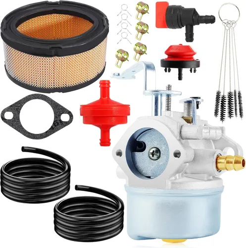 Miniatura 9 de Carburador compatible con Tecumseh 640260 640260A 640260B 640269 632689 HM80 HM85 HM90 HM100 LH318XA LH358XA LH358EA 8HP-9HP 10HP Colon Eman