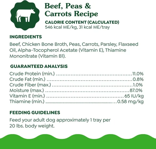 Miniatura 4 de Greenies Smart Topper - Mezcla húmeda con alto contenido de proteínas para perros, receta de carne de res, guisantes y zanahorias en caldo