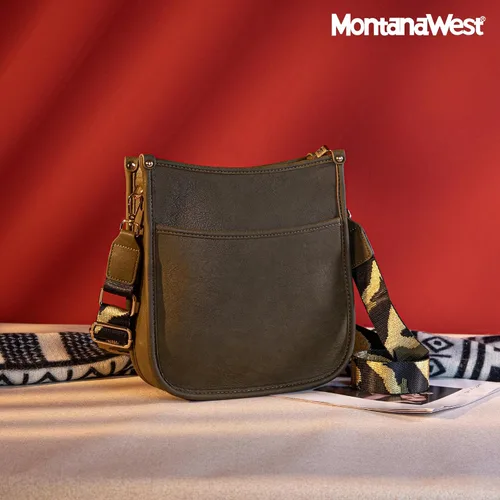 Miniatura 2 de Montana West Bolsos cruzados para mujer, diseño de moda, con correa ajustable para guitarra