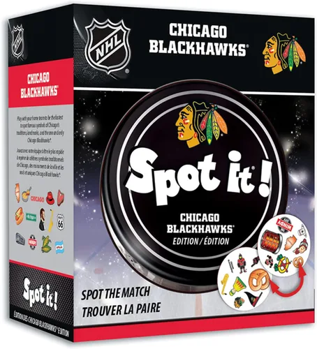 Miniatura 5 de Masterpieces NHL Unisex-Teen Spot It! Card Game