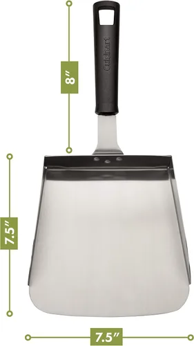 Miniatura 3 de Cuisinart CSGS-001 Griddle Food Mover y prensa de hamburguesa aplastada
