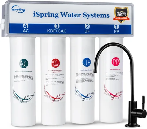 Miniatura 6 de iSpring 40 Gallon RO Tank, Pre-Pressurized Water Storage Tank for Reverse Osmosis RO Systems, Metal High Capacity RO Water Tank, Includes Tank Valve