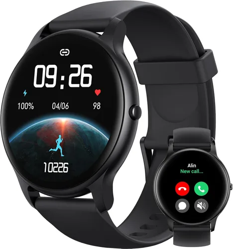 Miniatura 9 de Parsonver Paquete de reloj inteligente redondo PS01B con PS01G