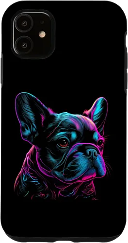 Miniatura 8 de French Bulldog Retro Design Case for iPhone 17