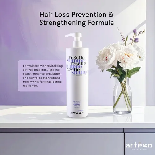 Miniatura 4 de Artègo Easy Care T Rescue Shampoo (33.8 fl oz) – Prevención de pérdida de cabello y fórmula fortalecedora