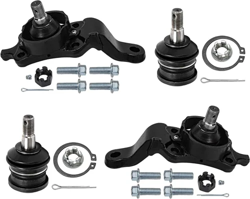 Miniatura 45 de Detroit Axle - Kit de rótulas delanteras para Ford 2003-2006 Crown Victoria Lincoln Town Car Mercury Grand Marquis 2003-2004 Marauder, reemplazo