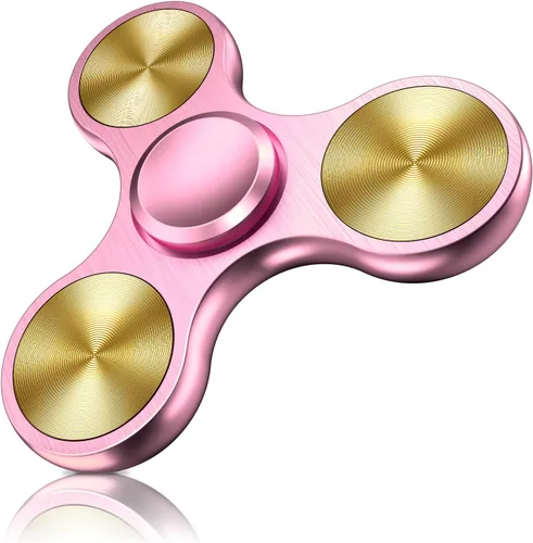 Miniatura 10 de ATESSON Spinner Fidget juguete, 3 a 5 minutos de giro, ultra duradero de acero inoxidable, rodamientos de alta velocidad de precisión
