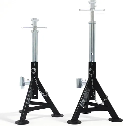 BESTOOL RV soporta gatos estabilizadores, gatos estabilizadores de remolque de viaje, soportes de gato camper de 17.3" a 30", capacidad de 3
