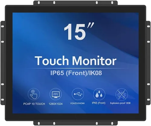 Miniatura 7 de GreenTouch Monitor táctil PCAP HDMI de 17,8 cm (7 pulgadas) con marco abierto de 1024x600 para mercados de consumo, venta minorista y hostelería