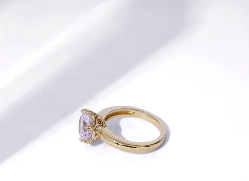 Miniatura 5 de Tienda Essentials Sterling Silver Solitaire Ring set with Round Infinite Elements Cubic Zirconia (previously Tienda Collection)